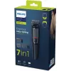Multigroom trimmer Philips MG3720/15 7-in-1 — 7 combs, stainless steel blades, 60 min runtime, NiMH rechargeable, black
