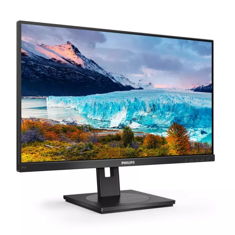 Philips S Line 242S1AE/00 computer monitor 60.5 cm (23.8 inch) 1920 x 1080 pixels Full HD LED Black