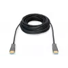 DIGITUS HDMI AOC hybrid-fiber connection cable, Type A M/M, 15m UHD 4K@60Hz, CE, black
