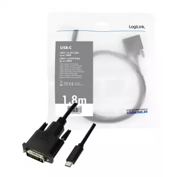 USB graphics adapter LogiLink UA0331 Black