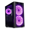 PC Case IBOX Chiron ZH68 Gaming, ATX Midi-Tower, EATX support, black, side window, lighting