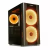 PC Case IBOX Chiron ZH68 Gaming, ATX Midi-Tower, EATX support, black, side window, lighting