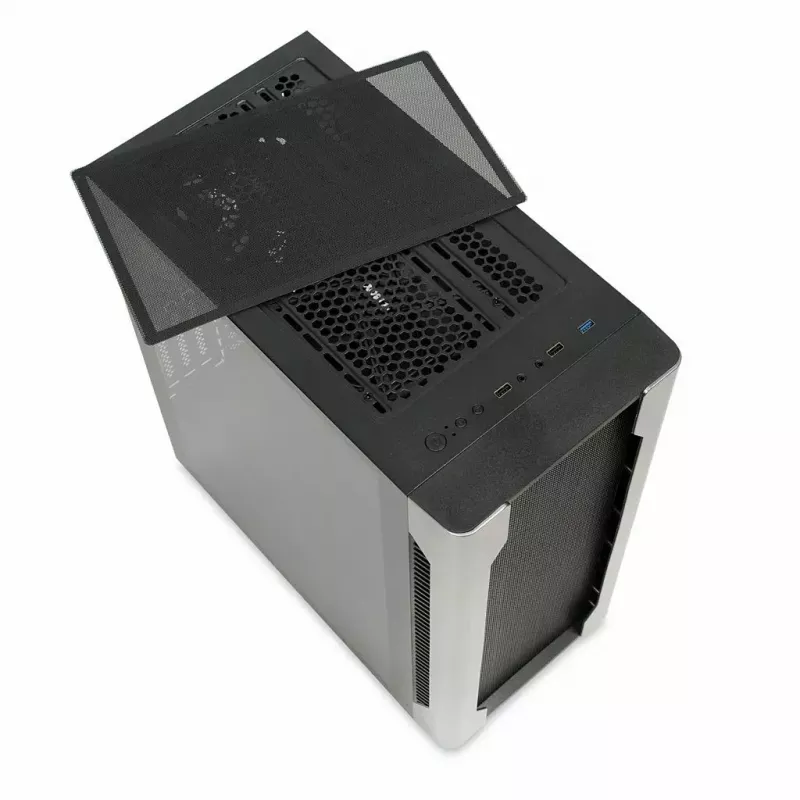 PC Case IBOX Chiron ZH68 Gaming, ATX Midi-Tower, EATX support, black, side window, lighting