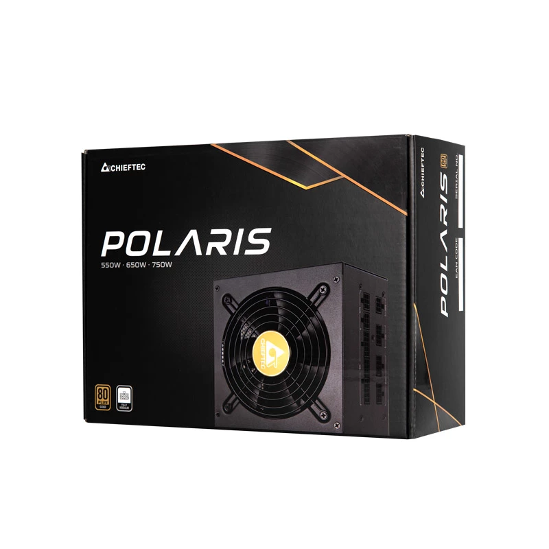 Chieftec Polaris power supply unit 650 W 20+4 pin ATX PS/2 Black