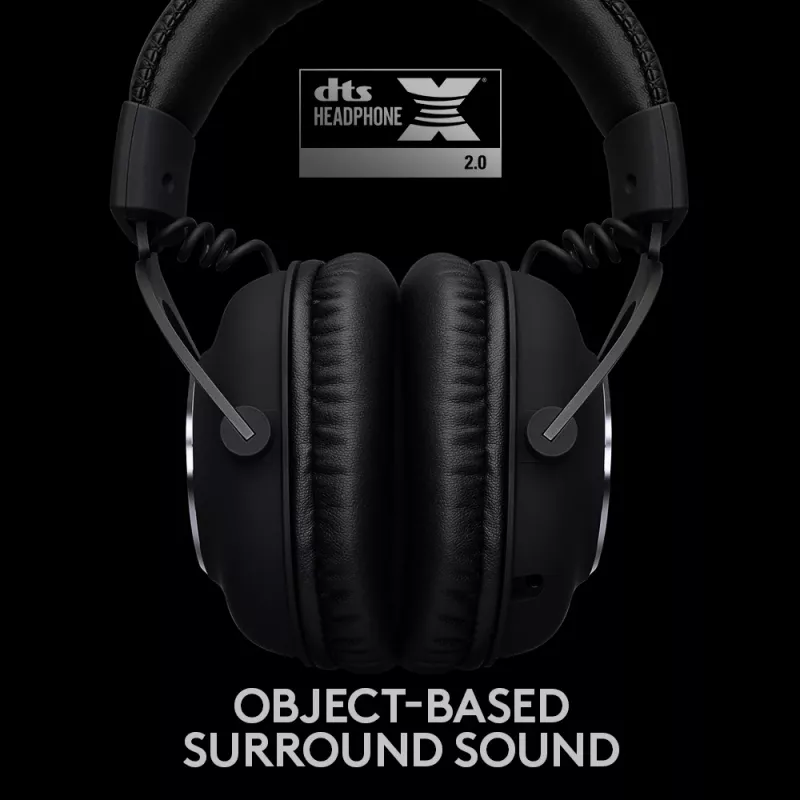 LOGITECH Pro X Wireless Lightspeed Gaming Headset Black