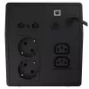 Uninterruptible Power Supply Green Cell UPS08 — Line-Interactive 700 W / 230 V, 4× IEC outlets, USB, RJ-45, 12 V 7 Ah battery, tower, black