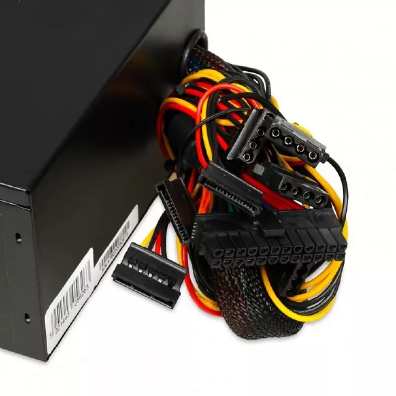 Power supply unit IBOX iBox Aurora 500 W 20+4 pin ATX, 140 mm fan, white