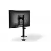 DIGITUS Universal Single Monitor Pole Mount 17-32in 8 Kg (max.) Black