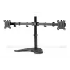 DIGITUS Universal Dual Monitor Stand 17-32in 2x 8kg (max.) Black