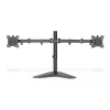 DIGITUS Universal Dual Monitor Stand 17-32in 2x 8kg (max.) Black