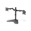 DIGITUS Universal Dual Monitor Stand 17-32in 2x 8kg (max.) Black