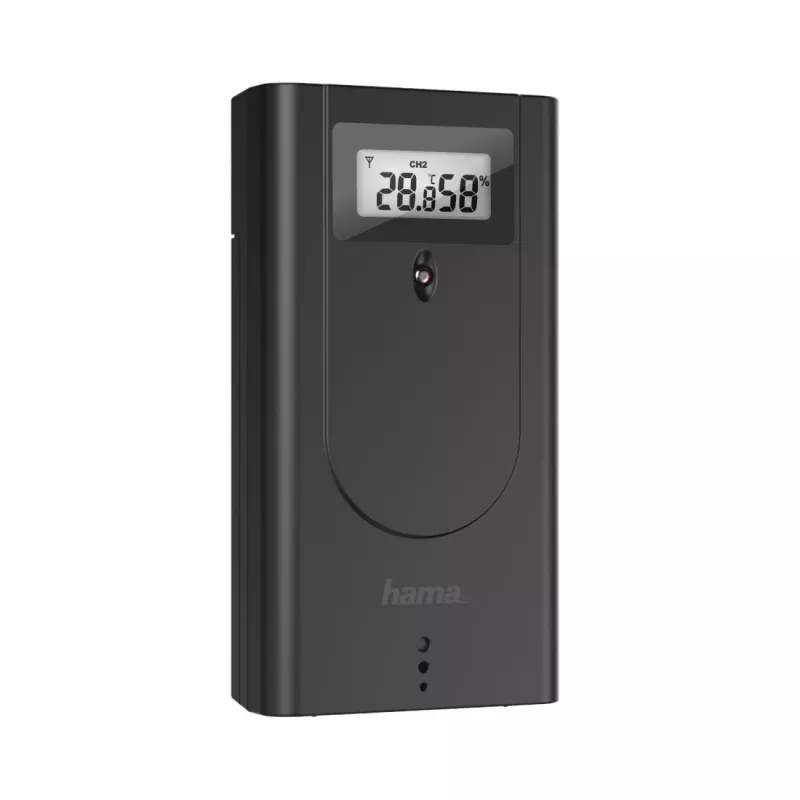 Hygrometer Thermometer Hama Black Line L