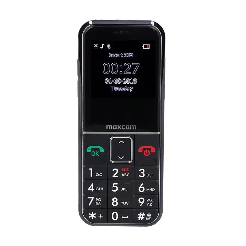 Mobile phone MaxCom MM730 2.2 inch black