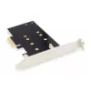 DIGITUS M.2 NGFF/NVMe SSD Pci-e Add-On card supports B, M and B+M Key, size 80,60,42 and 30mm