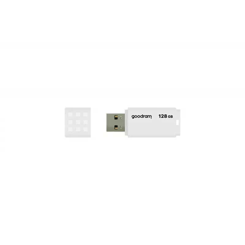USB flash drive GOODRAM UME2 128 GB USB 2.0 Type-A, white, 20 MB/s read, 5 MB/s write