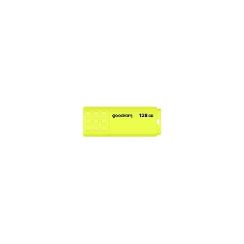 USB flash drive GOODRAM UME2 128 GB USB 2.0 Type-A, yellow, 21×51 mm