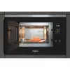 Built-in grill microwave WHIRLPOOL WMF201G, 800 W, 20 L, stainless steel/black
