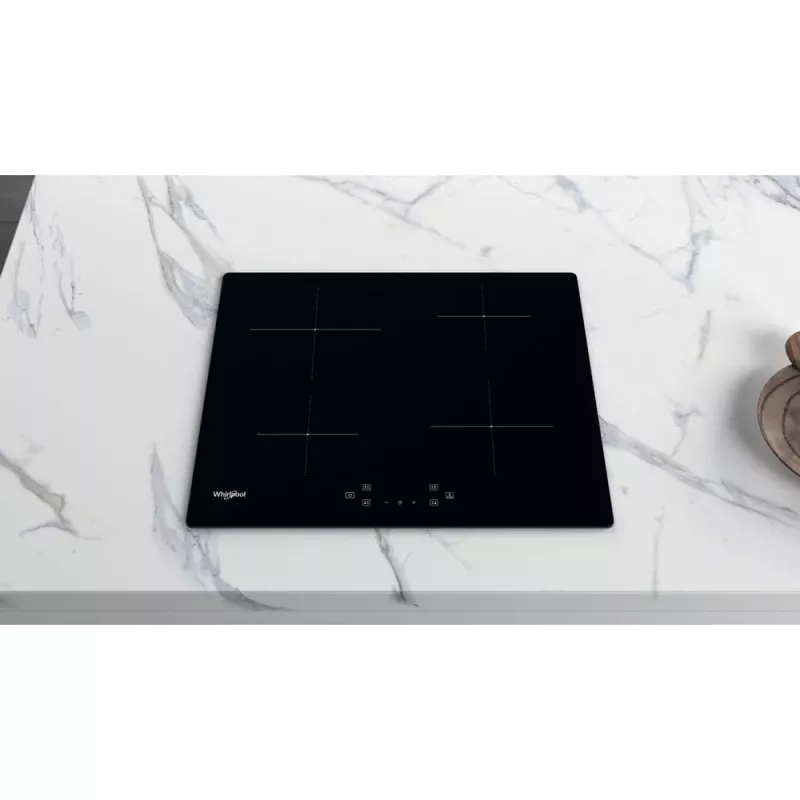 Whirlpool WS Q4860 NE Black Built-in 60 cm Zone induction hob 4 zone(s)