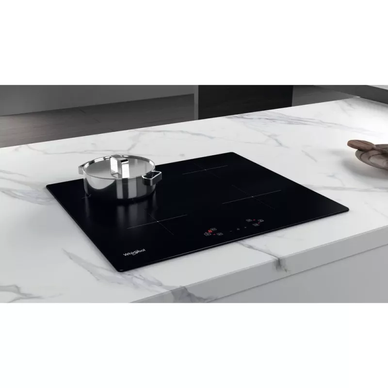 Whirlpool WS Q4860 NE Black Built-in 60 cm Zone induction hob 4 zone(s)