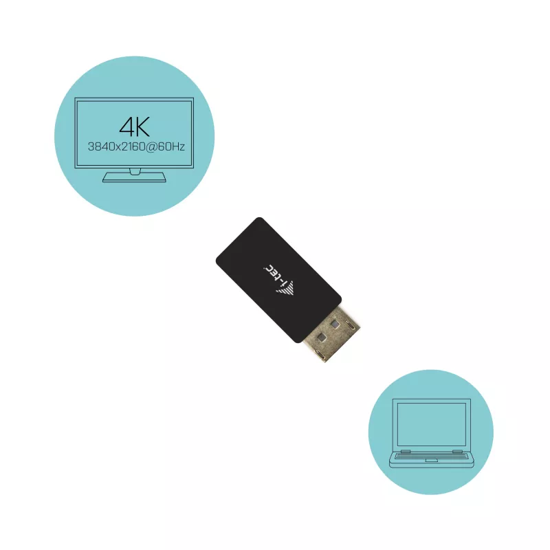 DisplayPort to HDMI Adapter i-tec DP2HDMI4K60HZ