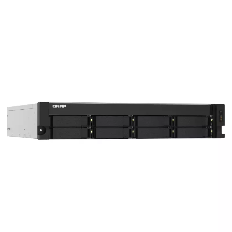 QNAP TS-832PXU-RP NAS Rack (2U) Annapurna Labs AL324 4 GB DDR4 0 TB QNAP Turbo System Black