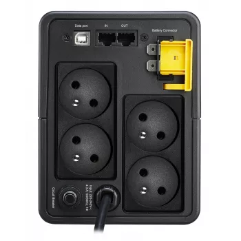 APC Back-UPS, 950VA, Tower, 230V, 4x CEE 7/5 French Schuko outlets, AVR