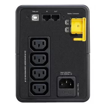 APC Back-UPS BX750MI - 750VA, 4x C13, USB, Line-Interactive, 0.75 kVA, 410 W, Sine, 140 V, 300 V