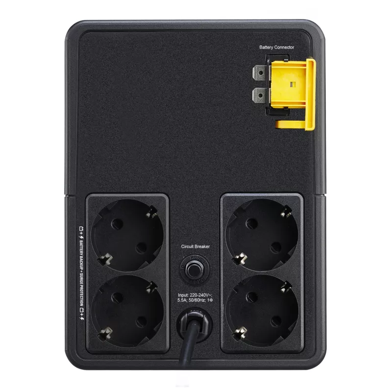 APC Easy UPS uninterruptible power supply (UPS) Line-Interactive 1.2 kVA 650 W 4 AC outlet(s)