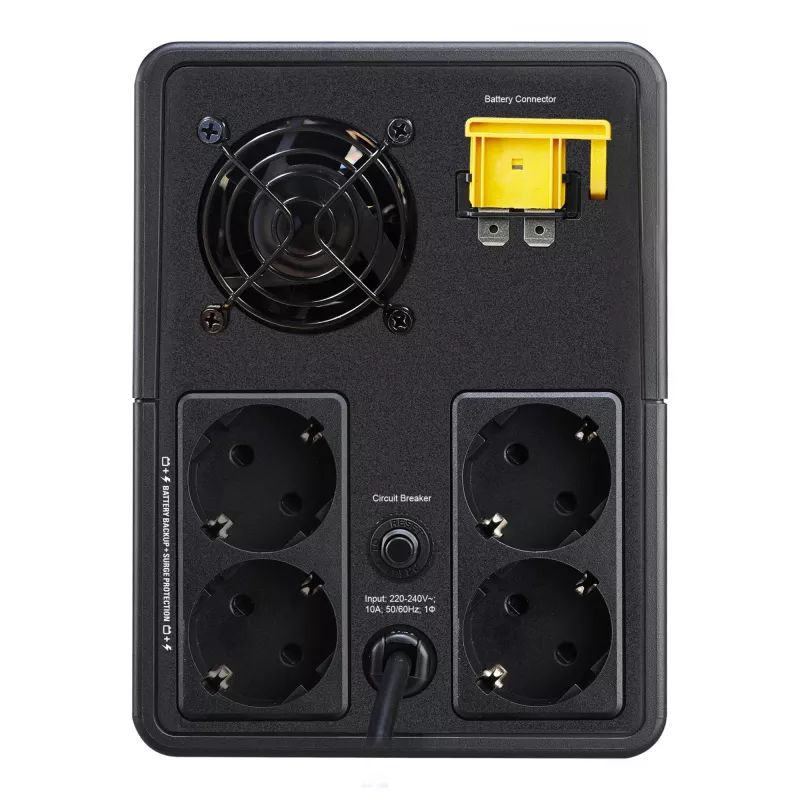 APC Easy UPS uninterruptible power supply (UPS) Line-Interactive 2.2 kVA 1200 W 4 AC outlet(s)