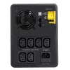 APC Back-UPS, 1600VA, Tower, 230V, 6x IEC C13 outlets, AVR, Line-Interactive, 1.6 kVA, 900 W, Sine, 140 V, 300 V