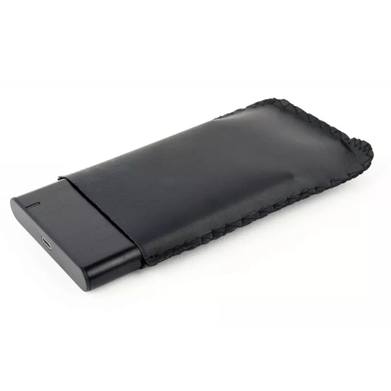 GEMBIRD USB 3.1 2.5in SATA HDD Enclosure with Type-C Port, Brushed Aluminum - Black