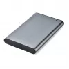 GEMBIRD USB 3.1 2.5in SATA HDD Enclosure with Type-C Port, Brushed Aluminum - Grey
