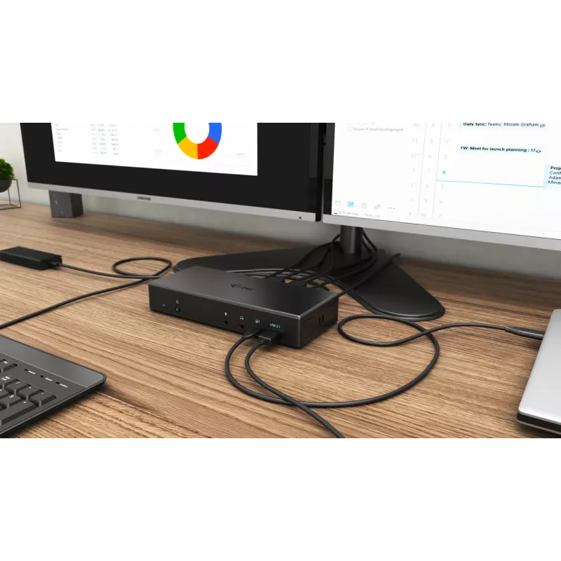 Docking Station i-tec USB-C Quattro Display Docking Station with Power Delivery 85 W