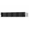 QNAP TS-1273AU-RP-8G NAS/storage server Rack (2U) Ryzen Embedded V1500B 8 GB DDR4 0 TB QNAP QTS Aluminium, Black