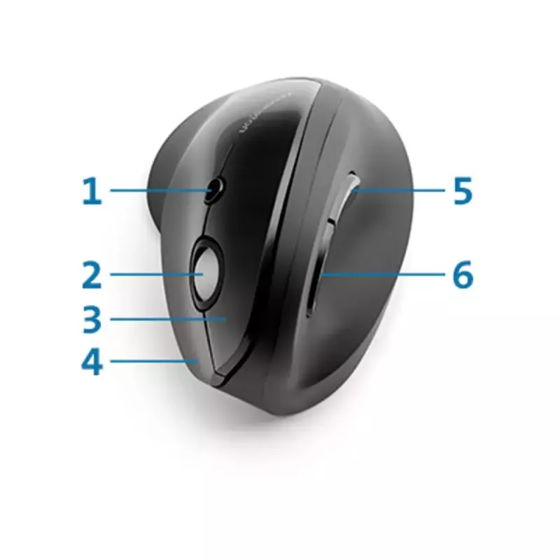 Mouse Kensington Pro Fit Ergo Vertical Wireless RF Wireless