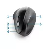 Mouse Kensington Pro Fit Ergo Vertical Wireless RF Wireless