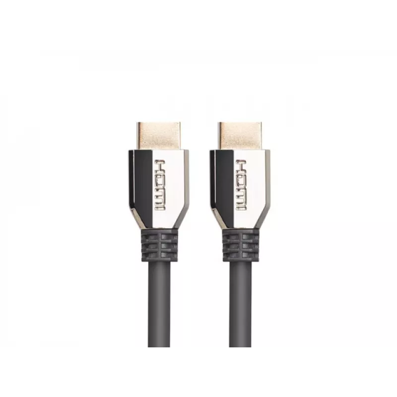 HDMI cable LANBERG CA-HDMI-30CU-0018-BK — HDMI 2.1, 1.8 m, 48 Gbit/s, 7680×4320, 240 Hz, ARC, eARC/Ethernet support