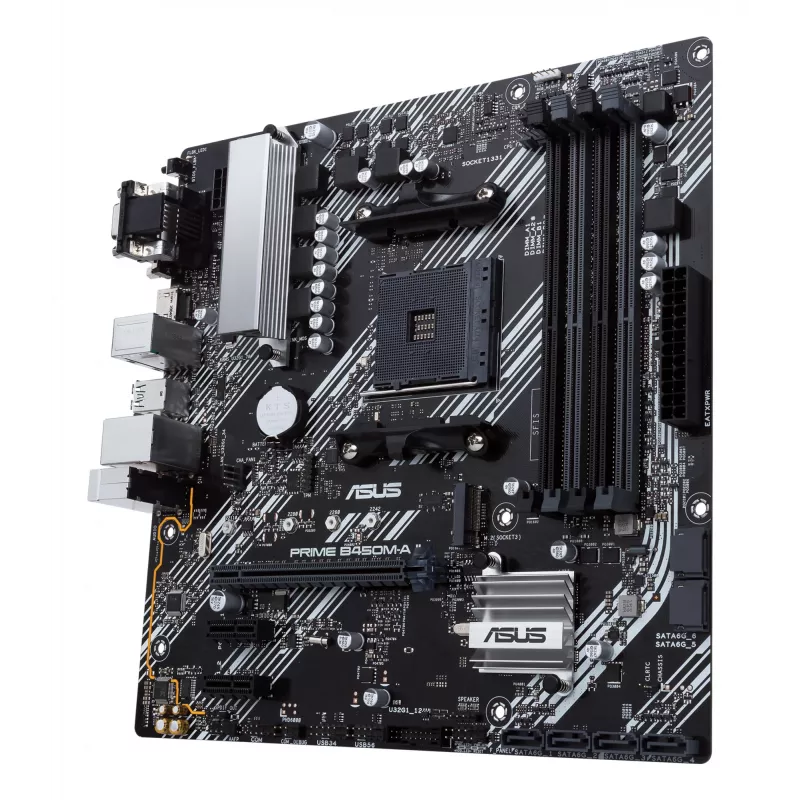 Motherboard ASUS PRIME B450M-A II AMD B450 Socket AM4 micro ATX