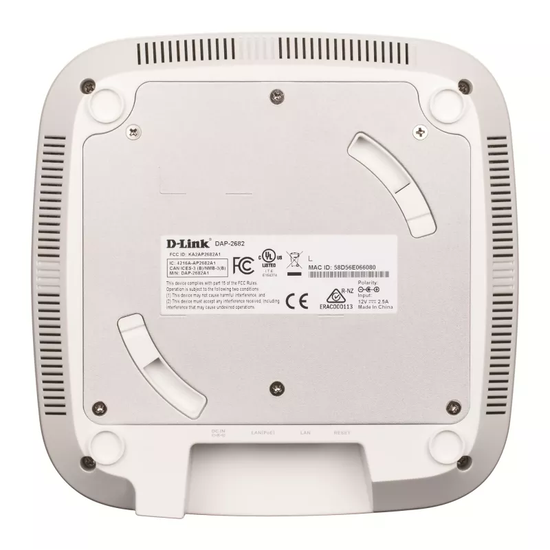 D-Link Wireless AC2300 Wave2 Dual-Band PoE Acess Point, 2.4 GHz, 5 GHz, 1700 Mbit/s, 64-bit WEP, 128-bit WEP, WPA2, 10,100,1000 Mbit/s
