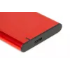 HDD/SSD enclosure IBOX HD-05 Red 2.5 inch — USB 3.2 Gen 1 (5 Gbit/s), JMicron JMS578, up to 10 TB