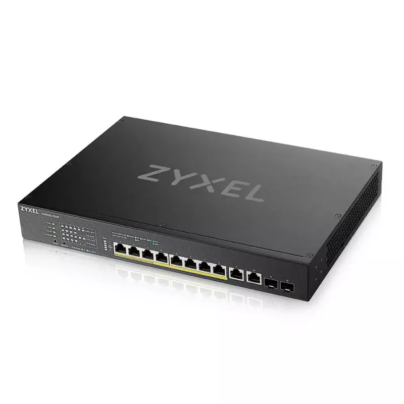 Zyxel XS1930-12HP-ZZ0101F network switch Managed L3 10G Ethernet (100/1000/10000) Power over Ethernet (PoE) Black