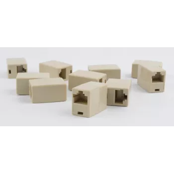 GEMBIRD In-line coupler 8P8C, 10 pcs Bag