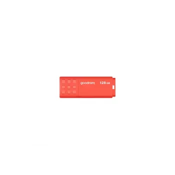 USB flash drive GOODRAM UME3 128 GB USB Type-A 3.2 Gen 1, orange, capless, 60/20 MB/s