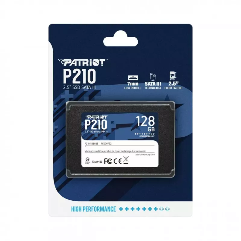 Patriot Memory P210 2.5 inch 128GB Serial ATA III 450/350 MB/s