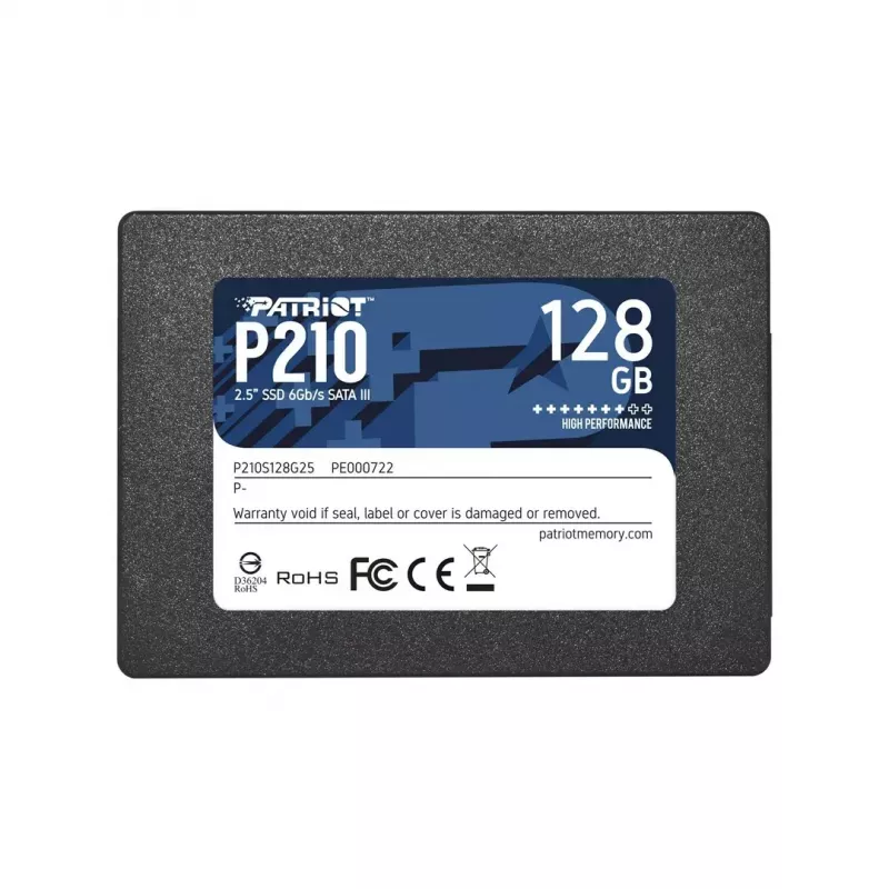 Patriot Memory P210 2.5 inch 128GB Serial ATA III 450/350 MB/s