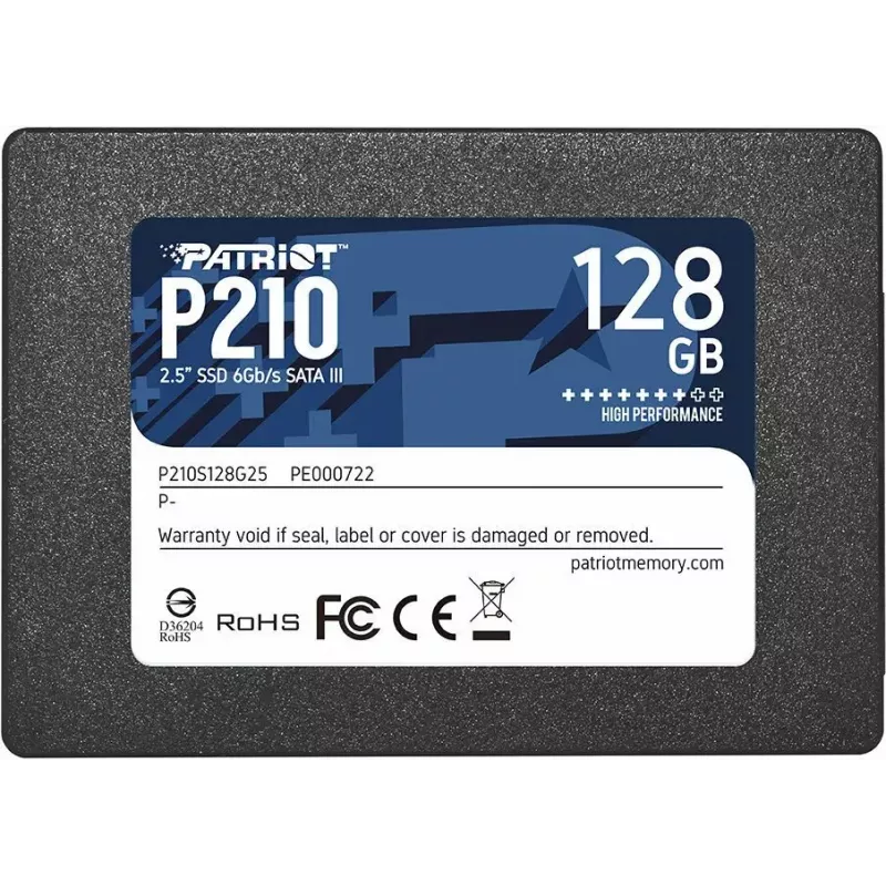 Patriot Memory P210 2.5 inch 128GB Serial ATA III 450/350 MB/s