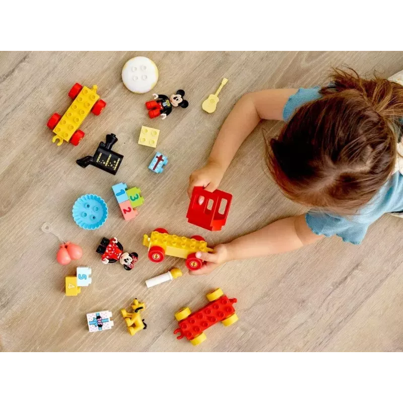LEGO DUPLO set 10941 Mickey and Minnie's Birthday — DUPLO figures, 22 pieces, for ages 2+