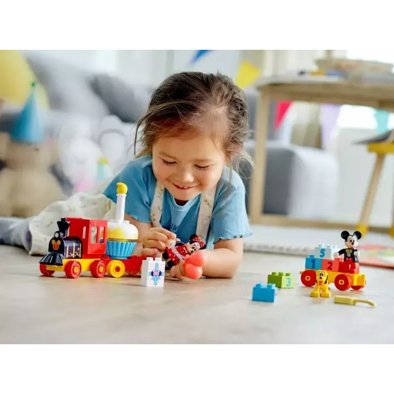 LEGO DUPLO set 10941 Mickey and Minnie's Birthday — DUPLO figures, 22 pieces, for ages 2+