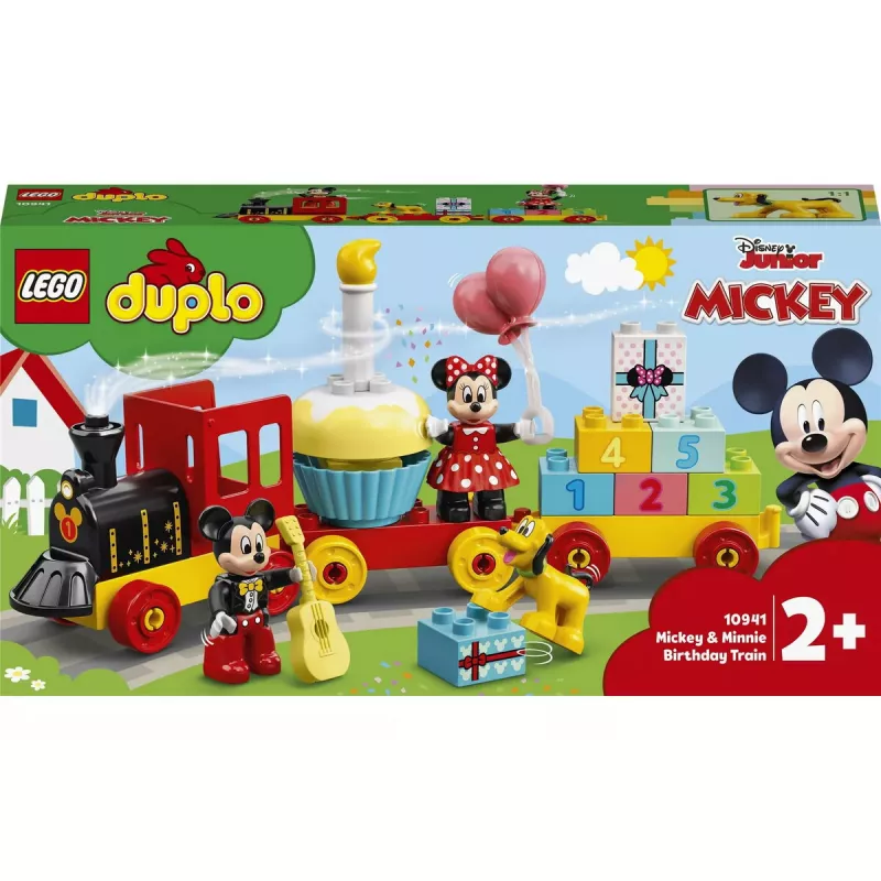 LEGO DUPLO set 10941 Mickey and Minnie's Birthday — DUPLO figures, 22 pieces, for ages 2+