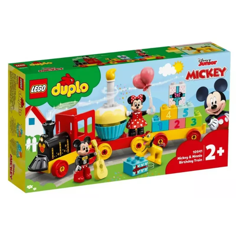 LEGO DUPLO set 10941 Mickey and Minnie's Birthday — DUPLO figures, 22 pieces, for ages 2+